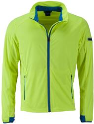 Daiber Jachetă sport softshell pentru bărbați JN1126 - Galben deschis / albastru deschis | M (JN1126-1748994)