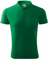 MALFINI Tricou polo bărbați Pique Polo - Mediu verde | L (2031615)