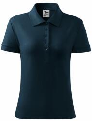 MALFINI Tricou polo damă Cotton - Albastru marin | 2XL (2130217)