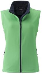 Daiber Vesta softshell de damă JN1127 - Verde / albastru închis | S (JN1127-1745465)