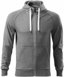 MALFINI Hanorac bărbați Voyage - Gri închis prespălat | 3XL (4521218)