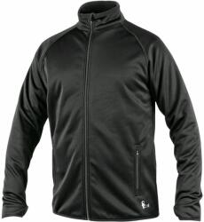 CXS Hanorac de bărbați cu fermoar TORONTO - Neagră / neagră | 2XL (1520-004-800-96)