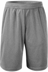 MALFINI Pantaloni scurți pentru bărbați Miles - Gri închis prespălat | XL (6121216)
