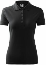 MALFINI Tricou damă Pique Polo - Ebony gray | XS (2109412)