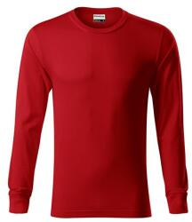 MALFINI Tricou cu mâneci lungi Resist LS - Roșie | XXL (R050717)