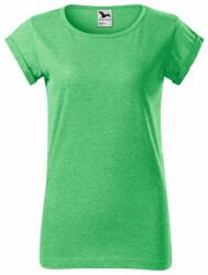 MALFINI Tricou femei Fusion - Verde prespălat | XS (164M612)