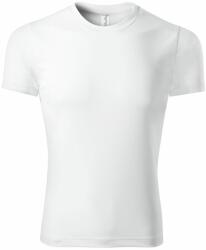 MALFINI Tricou Pixel - Albă | 2XL (P810017)