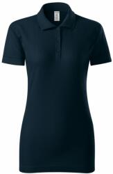 MALFINI Tricou polo damă Joy - Albastru marin | 2XL (P220217)