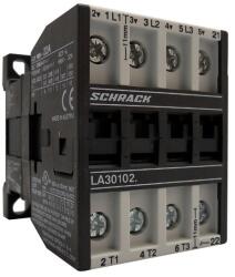 Schrack Contactor 3pole, 4kW, AC3, 10A, 24VAC + 1NC built in (LA301020N-)