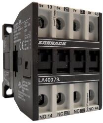 Schrack Contactor auxiliar 12A, 24VDC AC15, 2ND+2NI (LA400795)