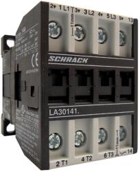 Schrack Contactor 3pole, 5, 5kW, AC3, 14A, 24VAC + 1NO built in (LA301410N-)