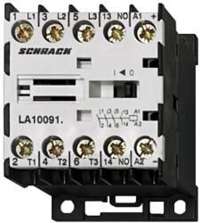 Schrack Contactor auxiliar miniatura 3pol/1ND-230VAC 10A (LA10091C)