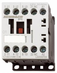 Schrack Contactor 3kW/400V 1NI AC230V (LSDD0723)