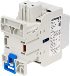 Schrack Contactor 3 poli, CUBICO Clasic, 18, 5kW, 38A, 1ND+1NI, 24Vc. a (LZDC38B0)