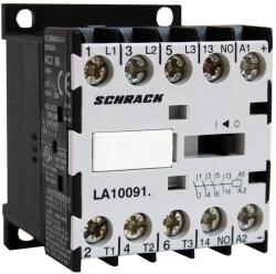 Schrack Contactor auxiliar miniatura 3pol/1ND-24VAC 10A (LA100910)
