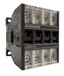 Schrack Contactor 3pole, 5, 5kW, AC3, 14A, 230VAC + 1NO built in (LA301413N-)