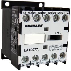 Schrack Contactor auxiliar miniatura 4ND/230VAC 10A (LA100773)