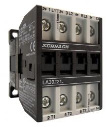 Schrack Contactor 3-poli, 11kW/22A AC3, 32A AC1, 1ND, 24VAC (LA302210N-)