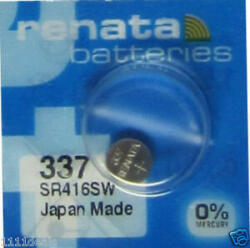 Baterie ceas Renata 337 (SR416SW) - ceas-shop