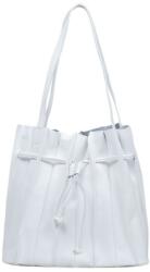 Manier Geanta dama piele alba GF2989