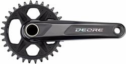 Shimano Deore FC-M6100-1 175 mm 32T Hollowtech II Közvetlen szerelés Hajtómű (EFCM61001EXA2)