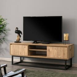 Kalune Design Belinda fekete-fenyő tv állvány 140 x 50 x 40 cm (854KLN3005)
