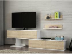 Furny Home Maximus fehér-zafír tv szekrény (756FRN3008)