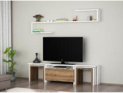 Furny Home Ege fehér-dió tv szekrény (756FRN3026)