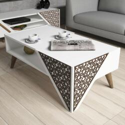 Hommy Craft Beril fehér dohányzóasztal 105 x 58 x 40 cm (845HCT2801)