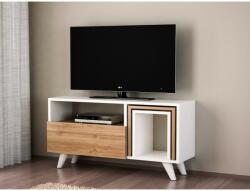 Furny Home Novella K fehér-dió tv szekrény (756FRN3013)