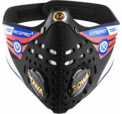 Respro Cinqro kerékpáros légszűrő maszk, fekete, L-es méret