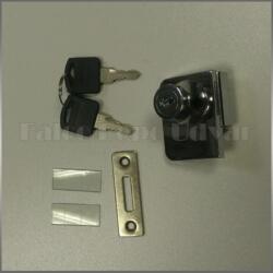  Üvegajtózár Strong két üvegre Króm 92167 (dem-92167)