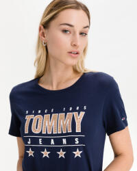Tommy Jeans Slim Metallic Tricou Tommy Jeans | Albastru | Femei | XS