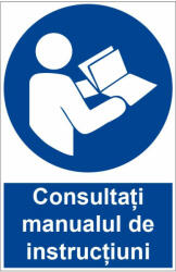  Sticker indicator Consultati manualul de instructiuni