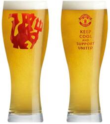  Manchester United söröspohár 500ml Keep cool and support United