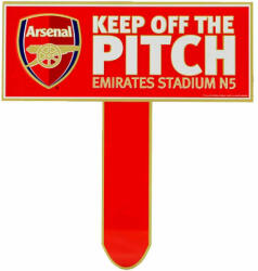  Arsenal tábla Keep Off The Pitch