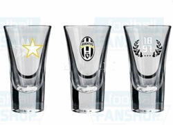 Juventus stampedlis pohár 50 ML 3 db-os - football-fanshop