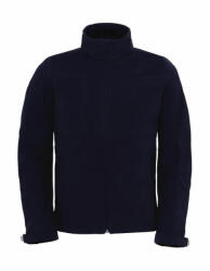 B&C Collection Férfi kapucnis kabát B and C Hooded Softshell/men XL, Sötétkék (navy)