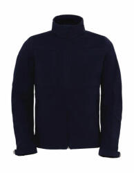 B&C Collection Férfi kapucnis kabát B and C Hooded Softshell/men L, Sötétkék (navy)
