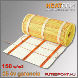 HEATCOM fűtőszőnyeg 150W/m2 - 7, 4 m2 (heatcom-futoszonyeg-150w-7,4m2)