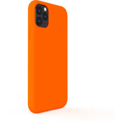 Lemontti Husa Lemontti Husa Liquid Silicon iPhone 11 Pro Orange (protectie 360°, material fin, captusit cu microfibra) (LEMCLSXIPOR) - vexio