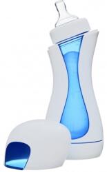 iiamo Бебешка бутилка iiamo home - Бяло и синьо, 380 ml (604) - ozone