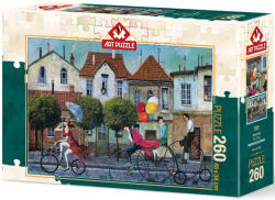Art Puzzle Puzzle Art Puzzle din 260 de piese - Unicycling (5029) Puzzle