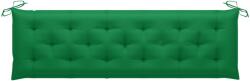 vidaXL Pernă bancă de grădină, verde, 180x50x7 cm, material oxford (314973)