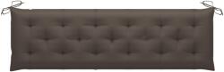 vidaXL Pernă bancă de grădină, taupe, 180x50x7 cm, material oxford (314976)
