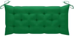 vidaXL Pernă bancă de grădină, verde, 120x50x7 cm, material oxford (314949)