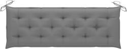 vidaXL Pernă bancă de grădină, gri, 150x50x7 cm, material oxford (314957)