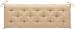 vidaXL Pernă bancă de grădină, bej, 150x50x7 cm, material oxford (314959)