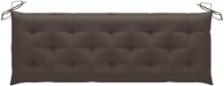 vidaXL Pernă bancă de grădină, gri taupe, 150x50x7 cm, material oxford (314964)