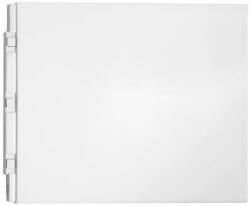 SAPHO POLYSAN PLAIN 100, előlap, 100x59cm, fehér (72723) (72723)